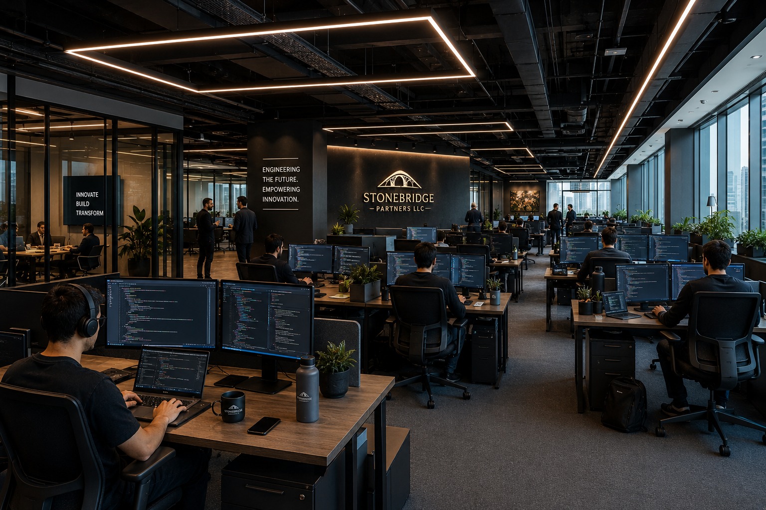 Stonebridge Partners LLC technology engineering workspace
